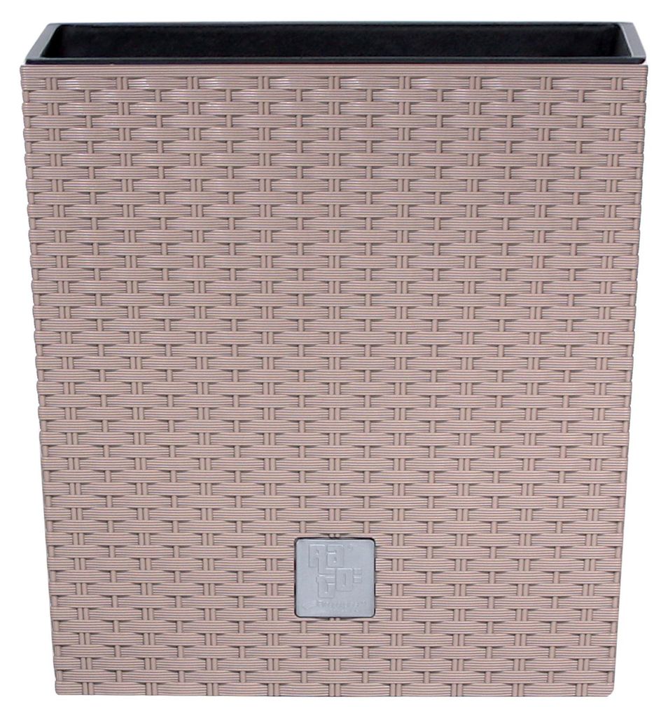 Prosperplast Pflanzgefas Rato - taupe - Kunststoff - 40 cm Produktbild 