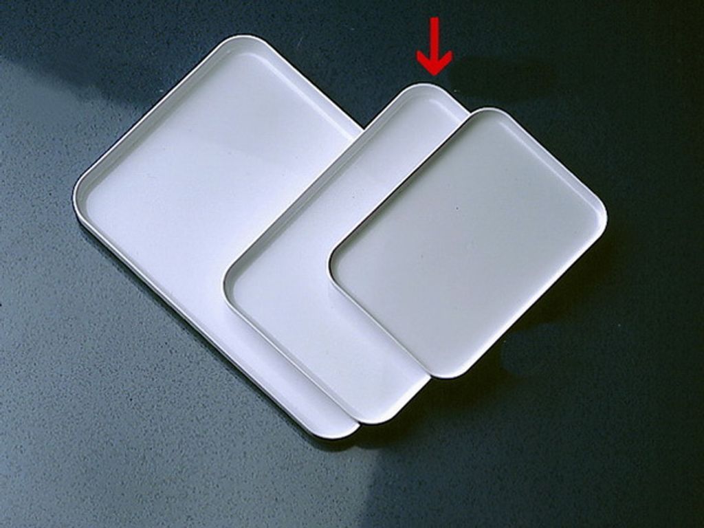 1x Serviertablett weiß Teewagen, Beistelltisch Beistelltisch, Dekotisch