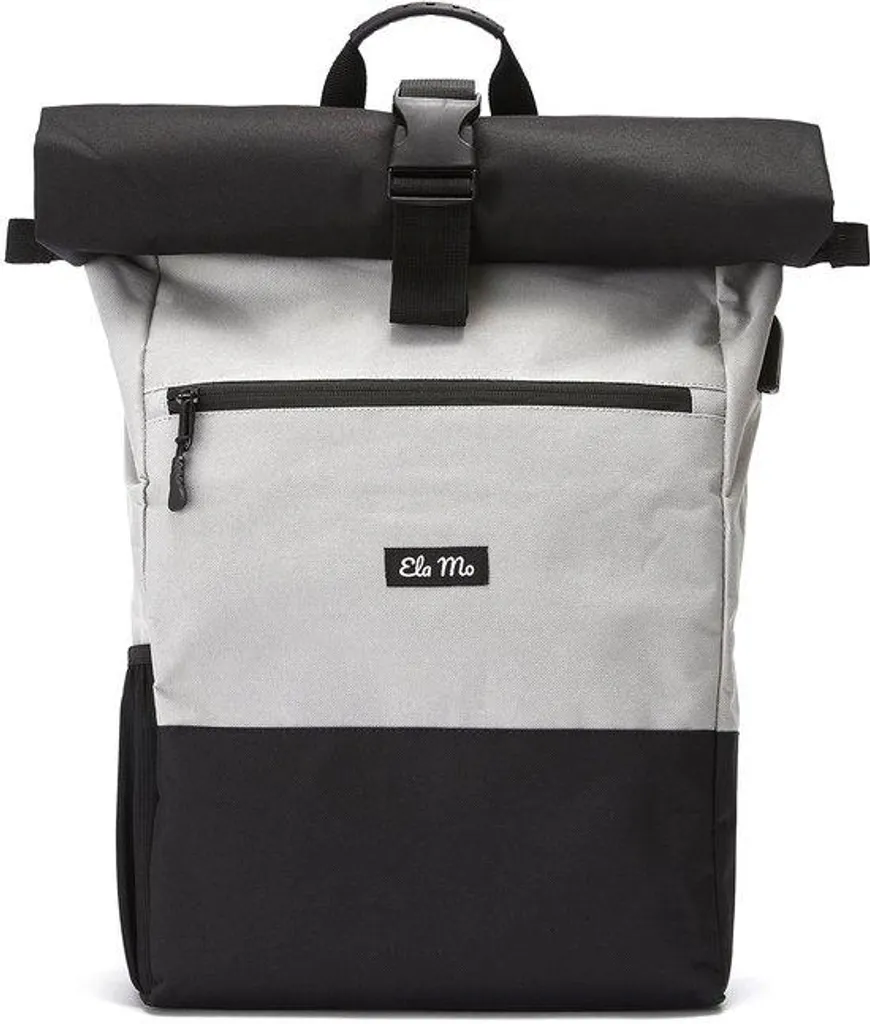 Sac à dos ordinateur gris mixte pour étudiant et usage universitaire
