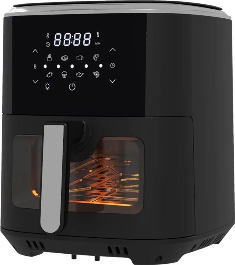 Friteuse Air Chaud 6,5L : Cuisinez sans Odeur et avec 80% de Gras en Moins