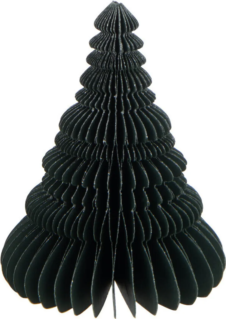 Arbre de Noël Suspendu Papier Vert Alvéolé Design Moderne J-Line Small