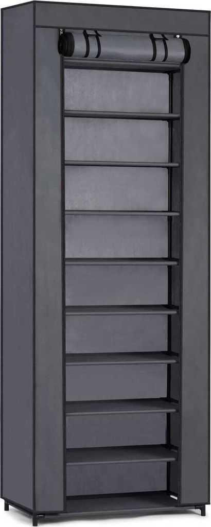 Massido Textilschuhschrank – Graphit Produktbild 