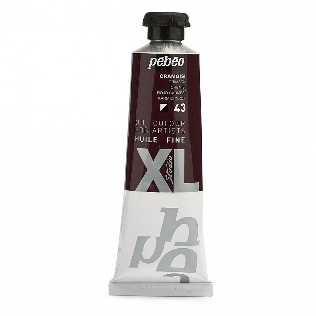Pebeo Studio XL Ölfarbe, 37 ml, 43 Purpurrot