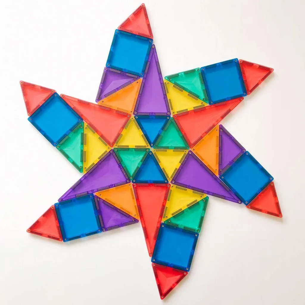 Finis l'Ennui avec Connetix Rainbow Starter Pack 60 Pièces de Construction