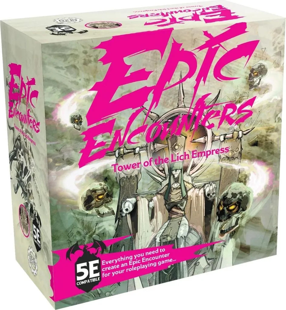 Epic Encounters Tower of the Lich Empress - Jeu de Rôle Miniatures ENG