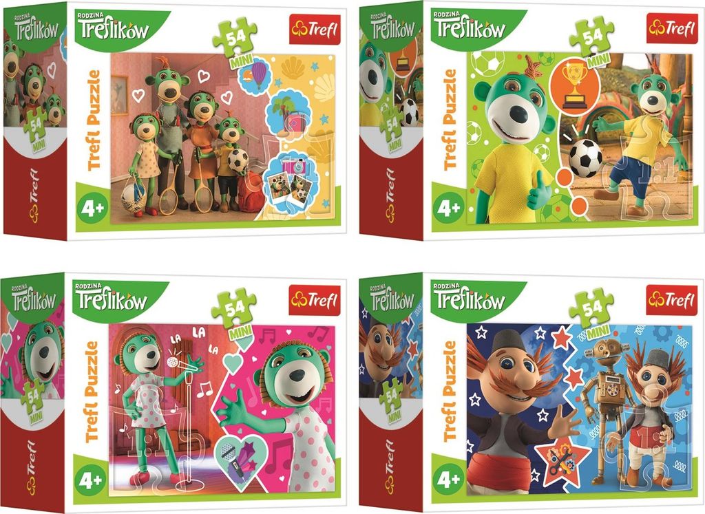 Display Puzzle Treflici 54 Teile (40 Stück)