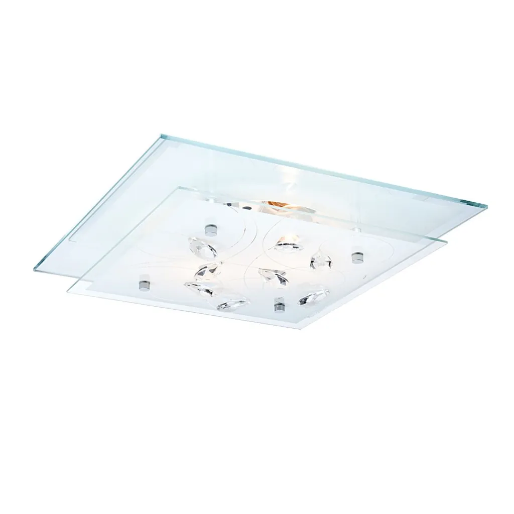 Lampada Da Tavolo Globo Jimmy – Luce LED RGB Cambiacolore A Forma Di Rosa In Vaso (Cromo, Batterie Escluse)