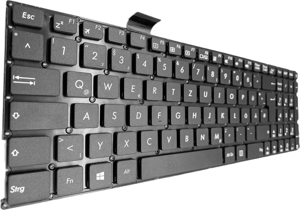 DEUTSCHE - Tastatur Keyboard kompatibel für Asus K55VM