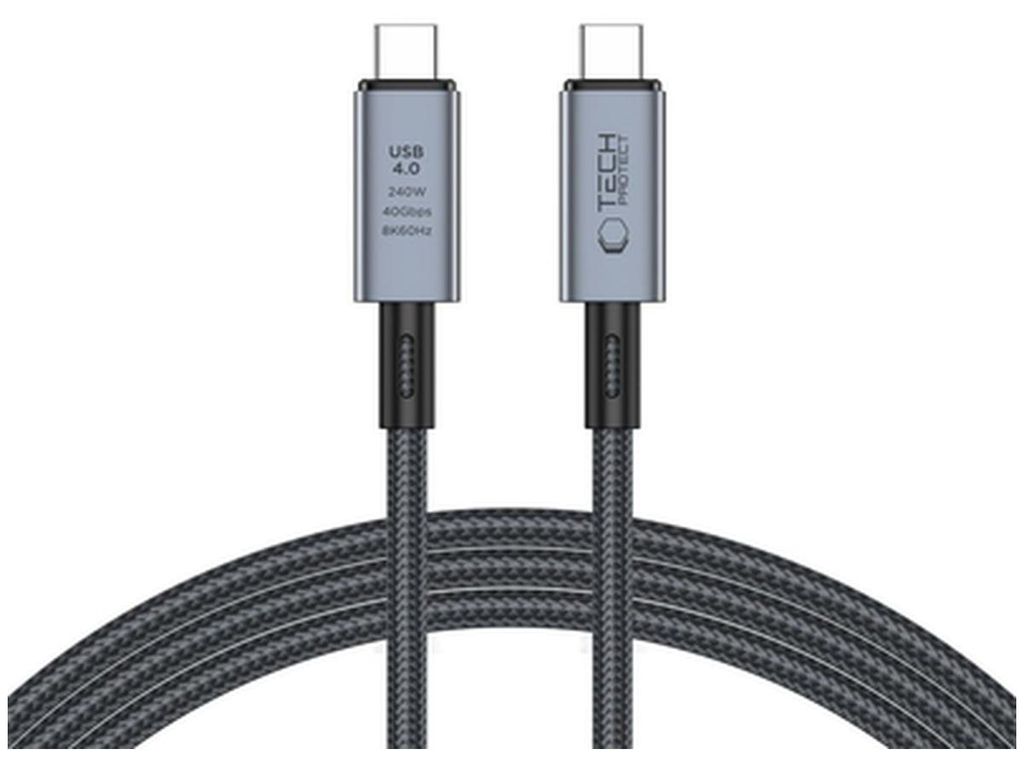 Tech-Protect Ultraboost Max Usb 4.0 8K 40Gbps Type-C Cable Zdjęcie produktu 