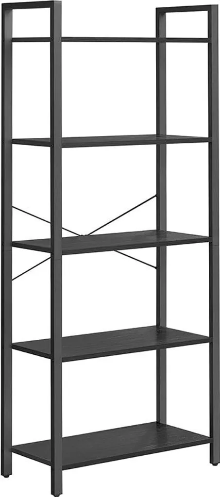 Meuble de rangement 5 niveaux en acier pour cellier et garde-manger XL