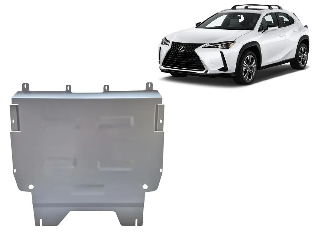 Protection anti-encastrement Lexus UX en aluminium - Blindage carter