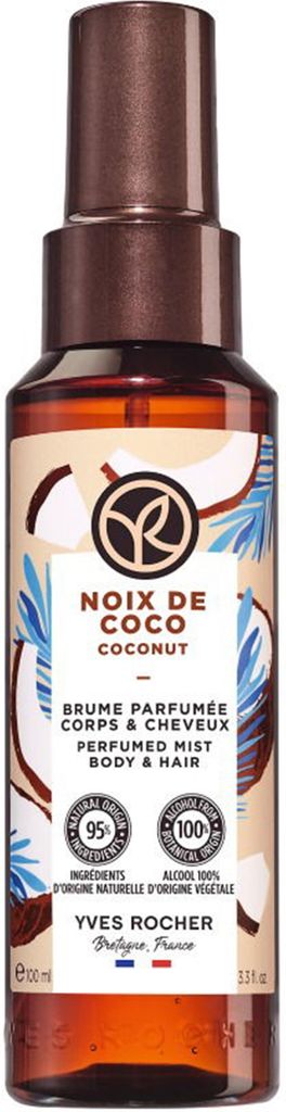 YVES ROCHER Spray profumato per corpo e capelli Cocco 100 Immagine del prodotto 