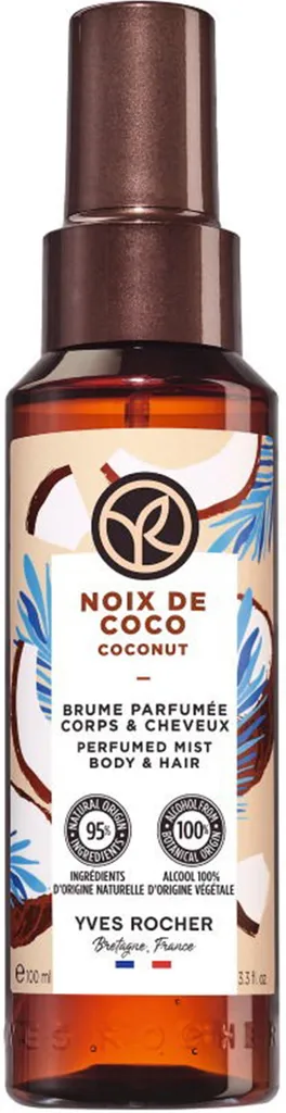 Brume parfumée corps et cheveux à la Noix de Coco Yves Rocher 100ml