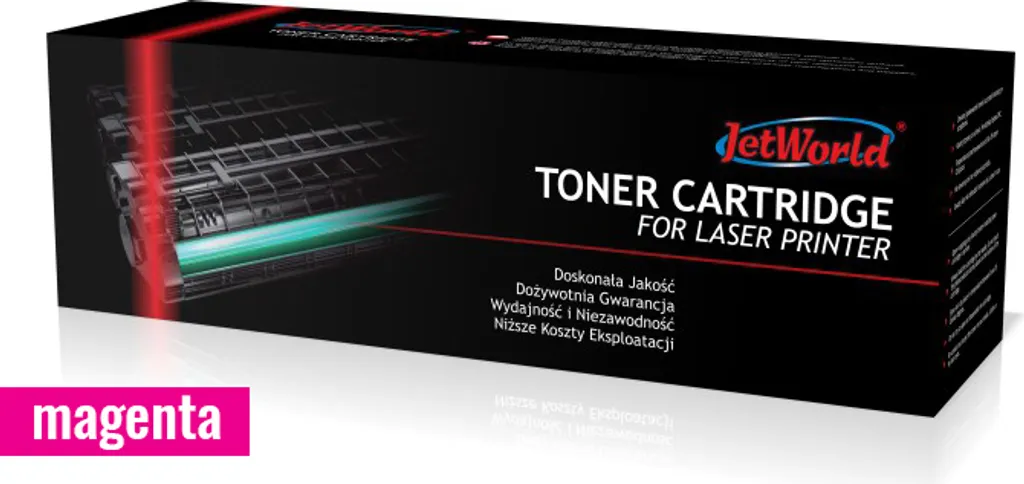 JetWorld Toner sostitutivo Dell E525 magenta 593-BBLZ