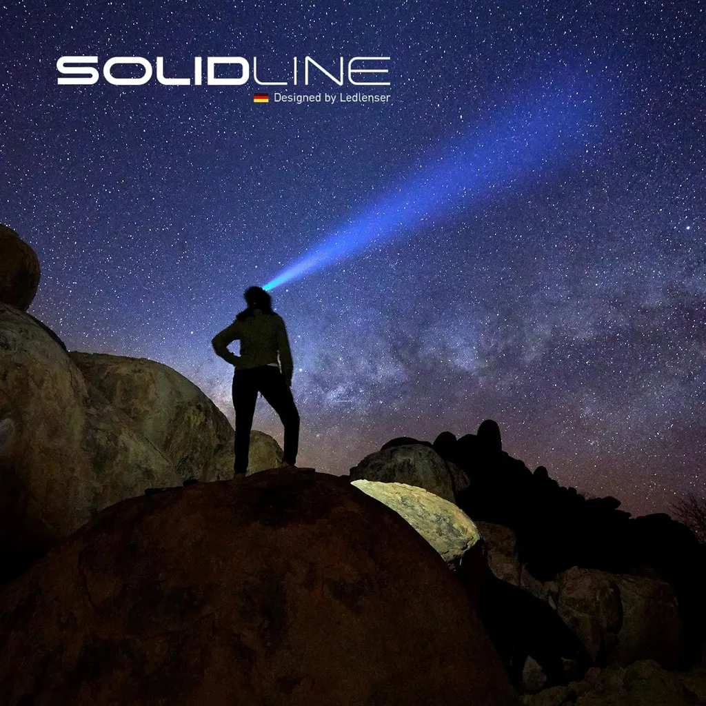 Lampe Frontale LED Solidline SH2 - Éclairage de Travail et Randonnée