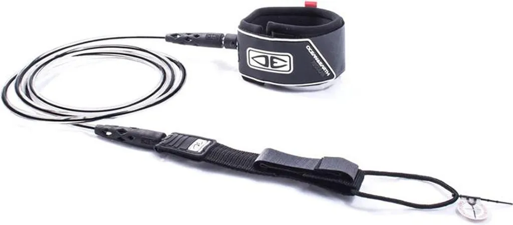 Leash Surf Anti-Emmêlement Ocean & Earth Diamond Flex 6'0'' Noir