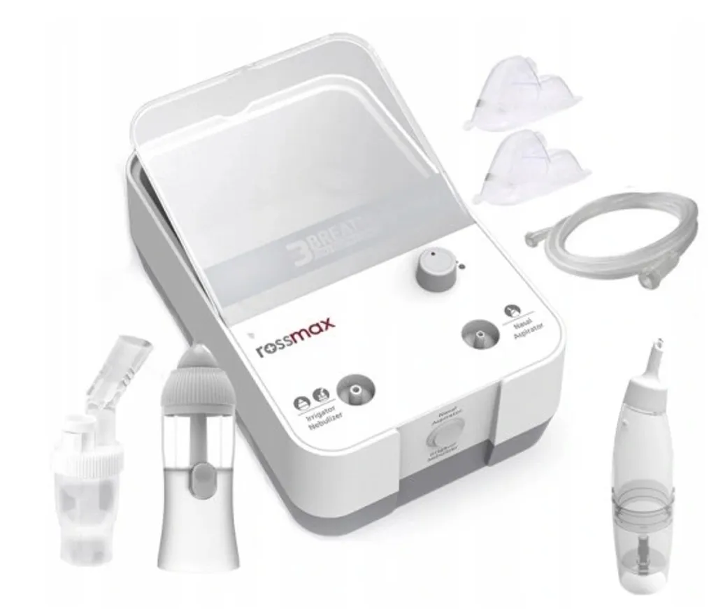 Rossmax NK1000 Système d'inhalation à piston 3-en-1 pour soins complets