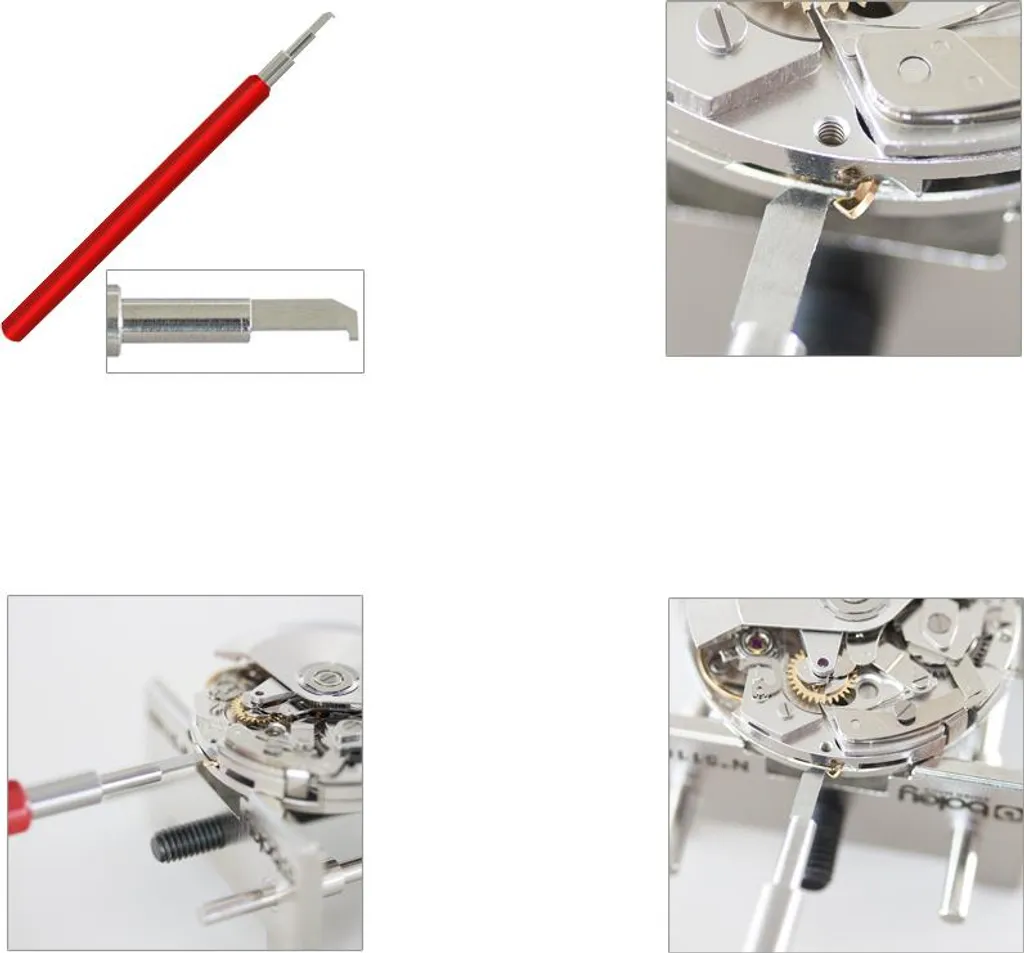 Clé d'Ouverture de Boulons Horotec 03 016 pour Compteurs de Montres