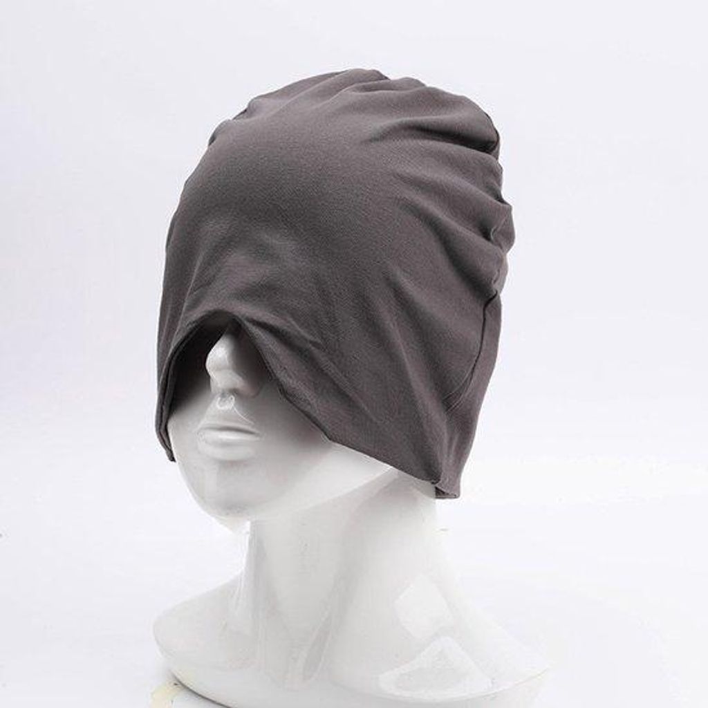 Katoenen Herren Schlafmütze, wasserdicht, kuschelig, Gesichtsmaske für Männer.
