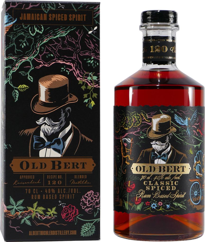 Michler ́s Old Bert Jamaican Spiced vol. 40% 0,7L