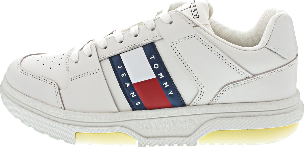 Tommy Jeans Brooklyn Leather Ess Sneaker low Beige in Gr. 43