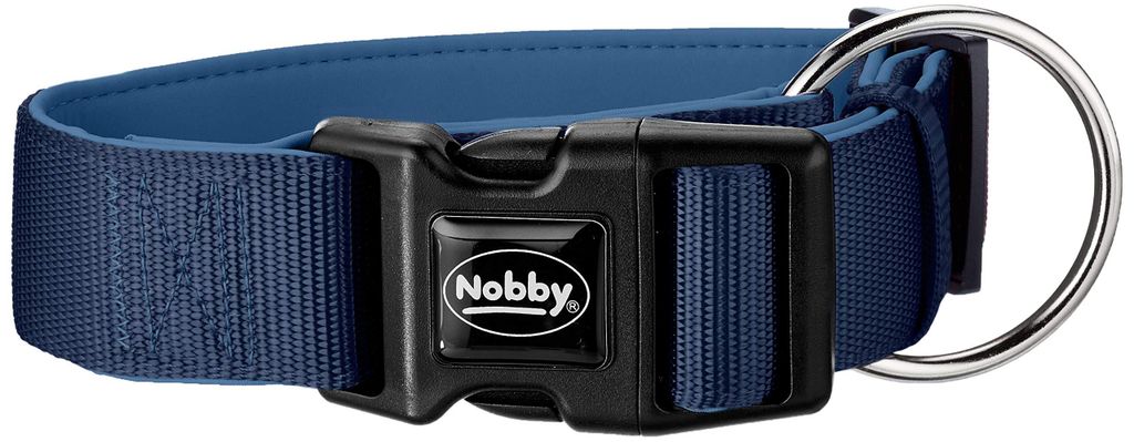 Nobby Halsband "Classic Preno" EXTRA L: 32-45 cm; B: 38/40 mm, blau