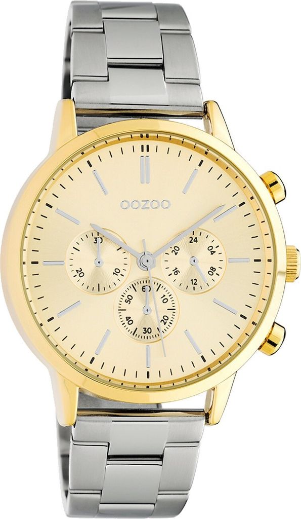 Oozoo - Damenuhr - C10562 - Silber Gold