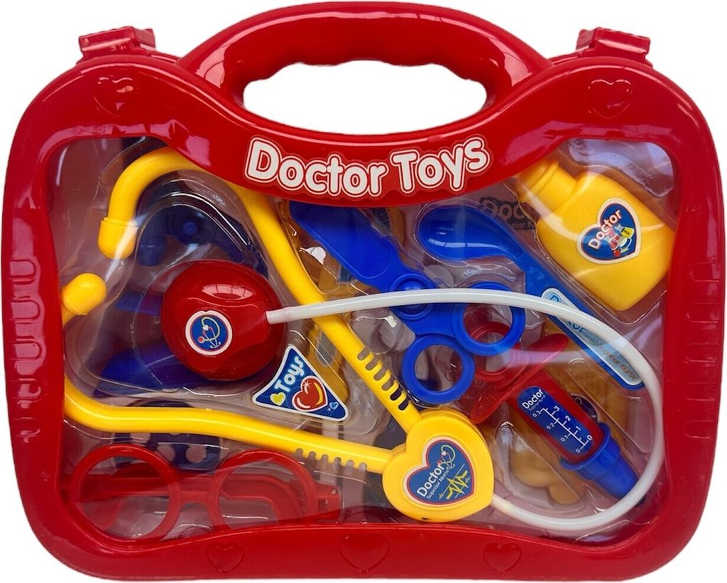 Toy Doctor's Koffer mit Inhalt 3+