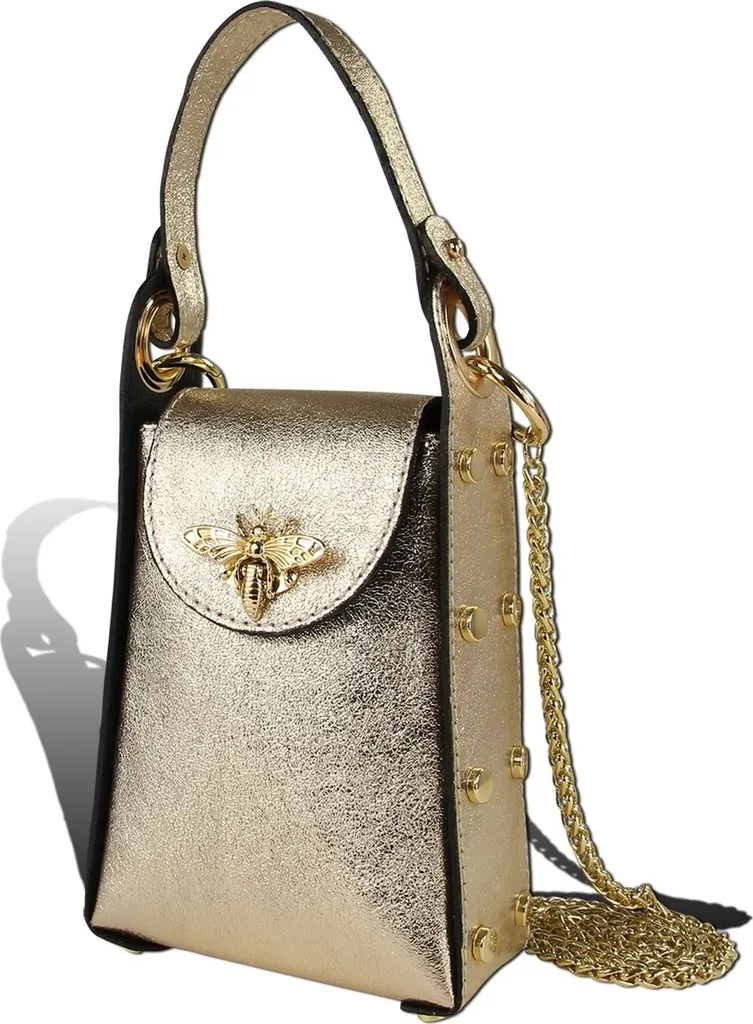 Sac en cuir Toscanto D2OTT813UZ Gold - Sac à main élégant pour femme