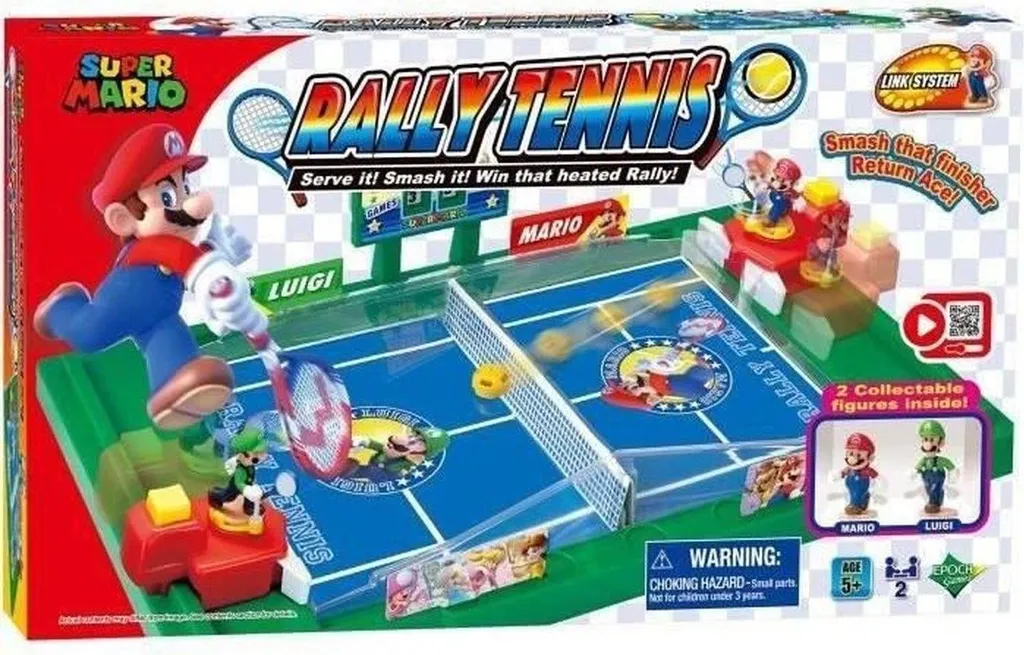 Jeu de Tennis de Table Super Mario Rally - Jeu d'Action Enfant dès 5 Ans
