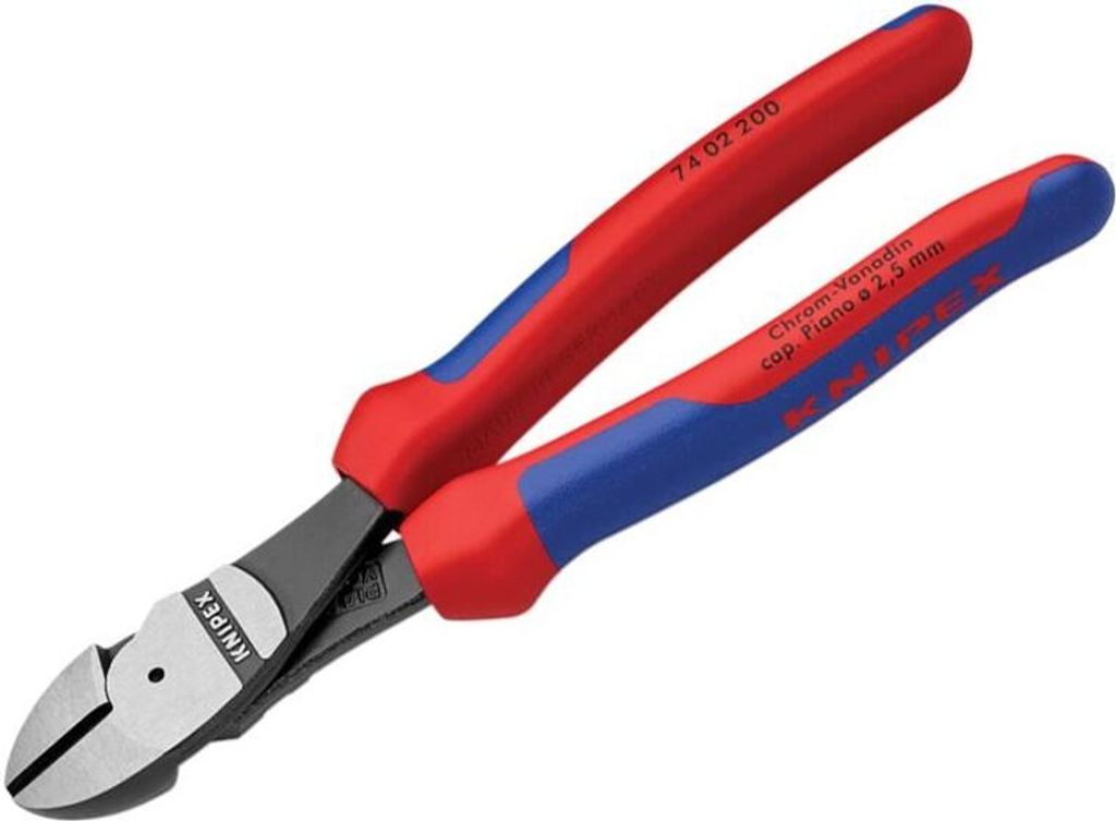Knipex Kraftseitenschneider DIN ISO 5749 Länge 200mm Produktbild 
