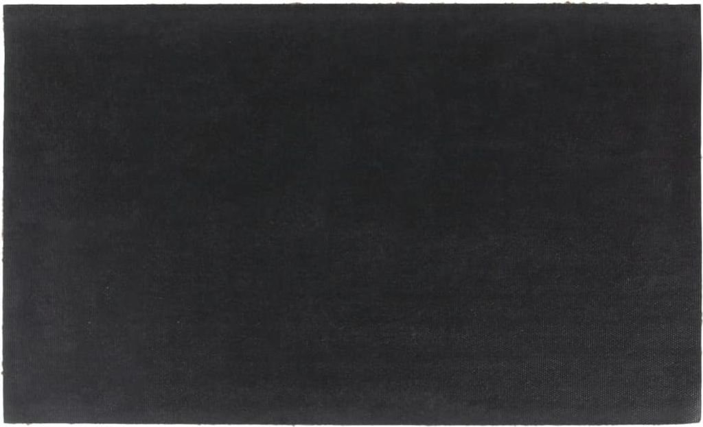vidaXL Fußmatte Natur 45x75 cm Kokosfaser Getuftet