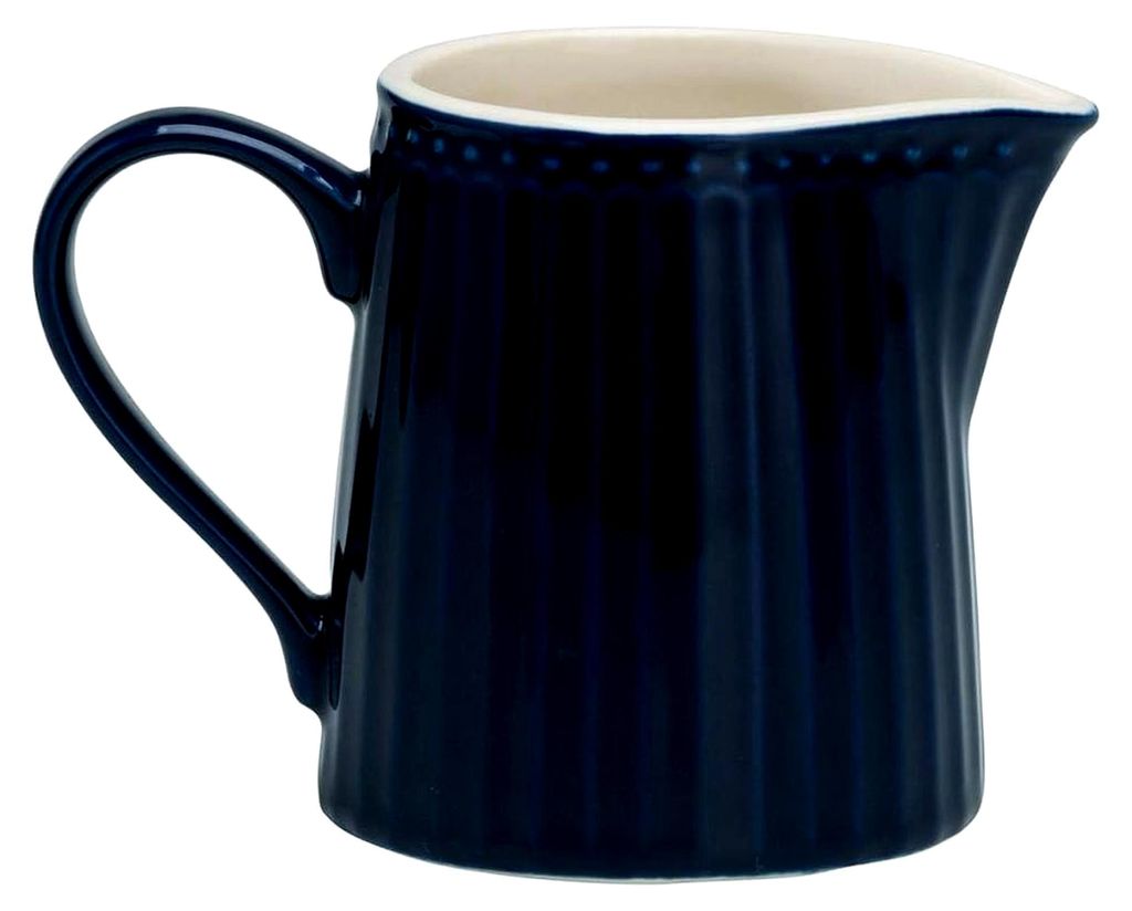Milchkännchen aus Porzellan, Alice Dunkelblau