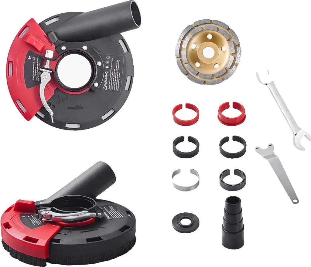 Carter de protection anti-poussière 125mm avec gestion efficace du flux