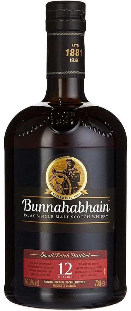 Bunnahabhain Islay Single Malt Scotch Whisky zrající 12 let Obrázek produktu 