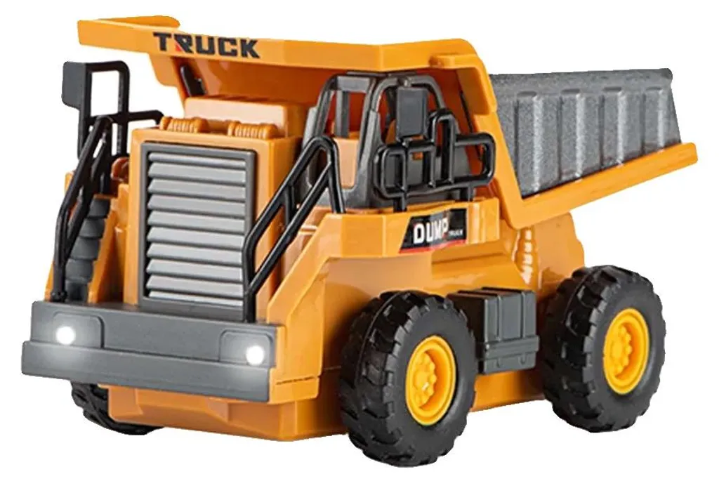 Jouet de construction chariot élévateur et benne basculante 1/64 RC