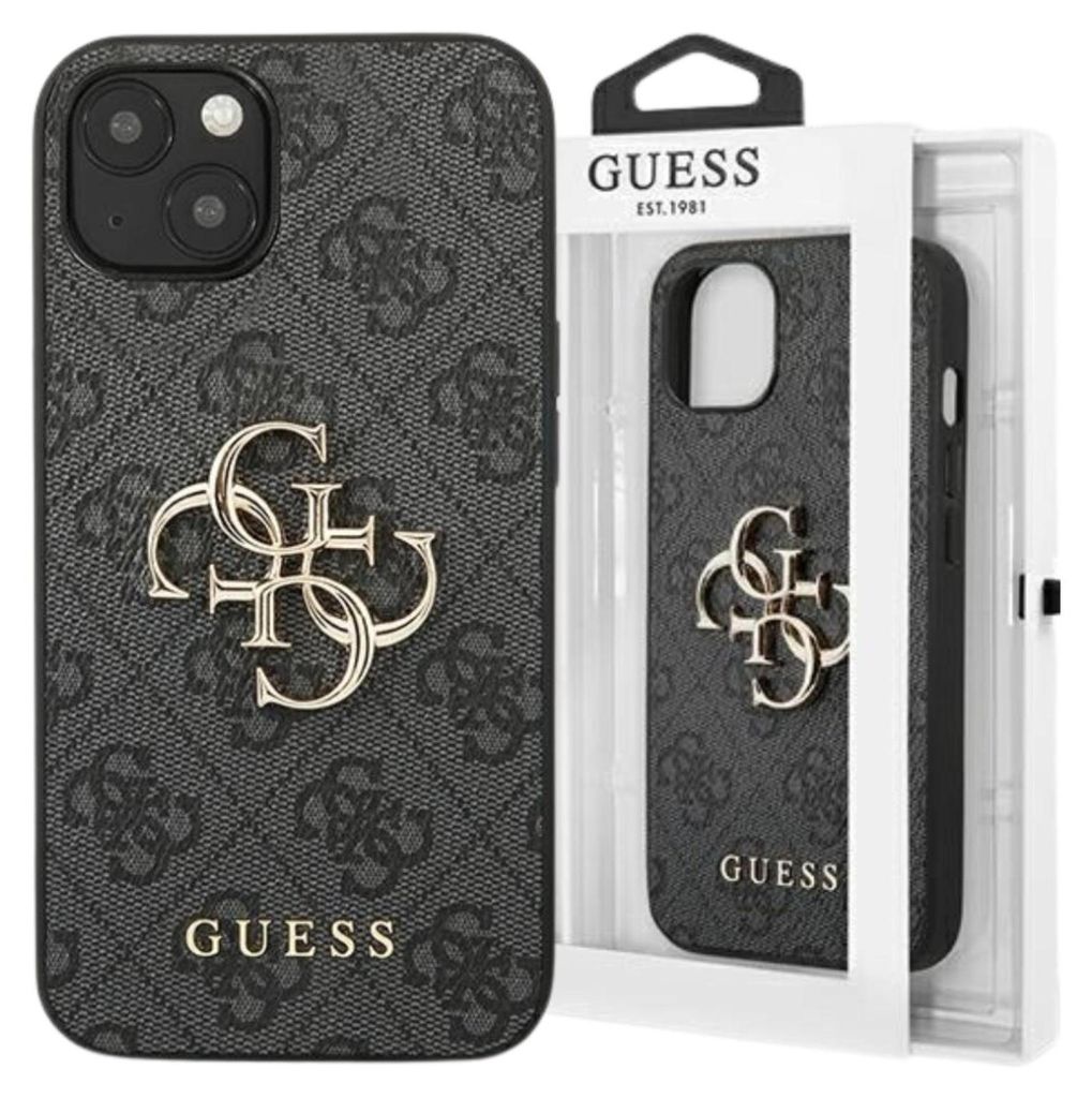 Guess GUHCP13M4GMGGR iPhone 13 6,1" szary/szary hardcase 4G Zdjęcie produktu 