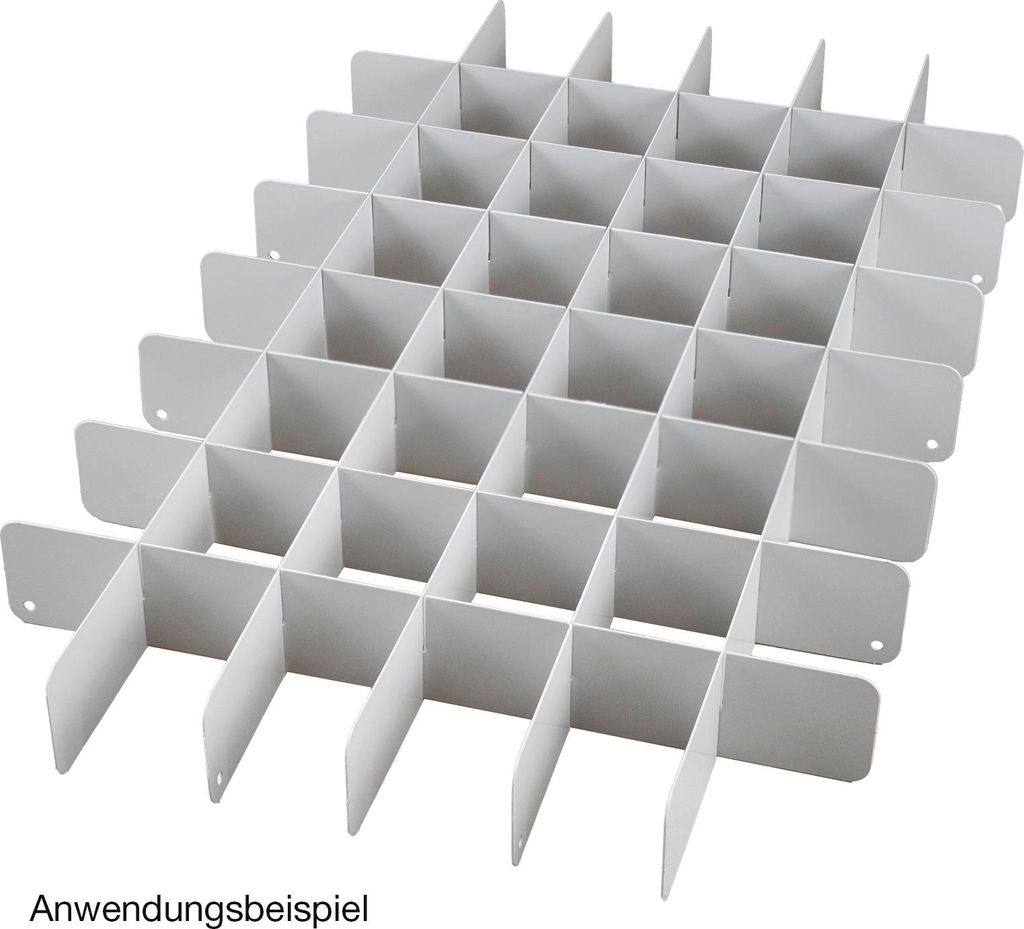Einteiler Schubladenschrank Kobra | Höhe 5cm | 34x5cm | Produktbild 