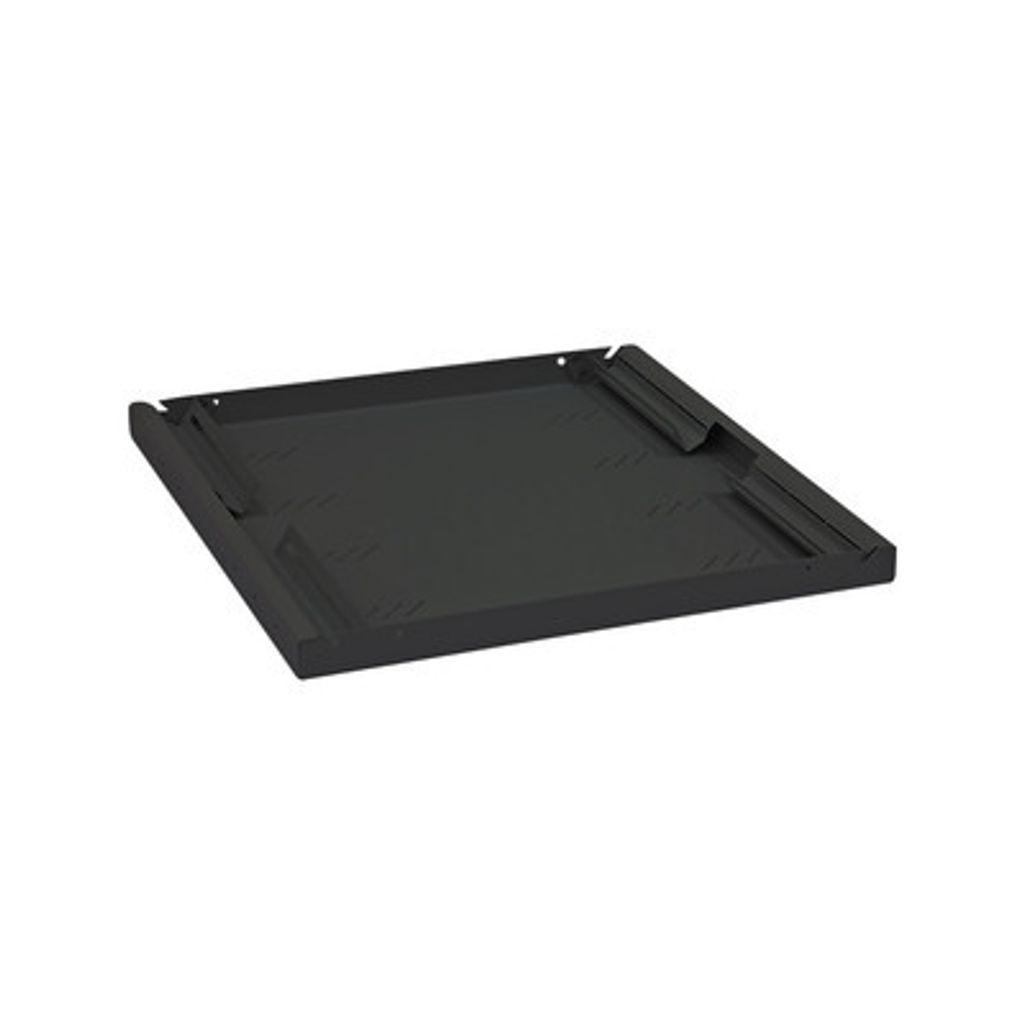 Triton RAB-UP-650-A4 19 Fachboden 1HE, 650mm, 80kg, schwarz