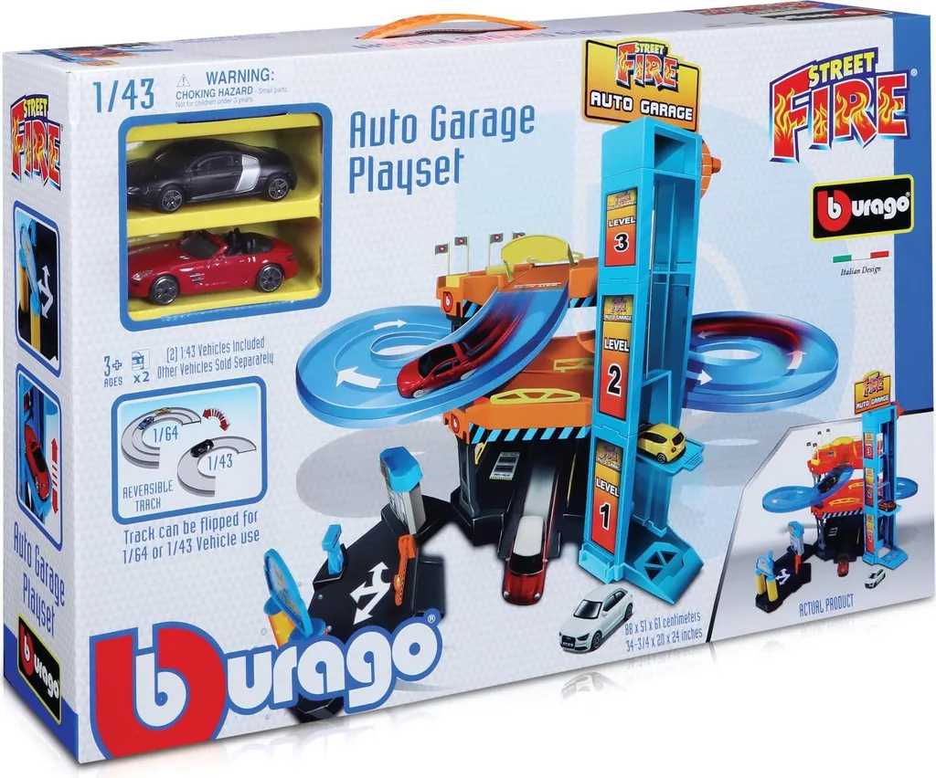 Garage Auto 1:43 BB : Rangez et Exposez vos 2 Voitures Miniatures avec Style