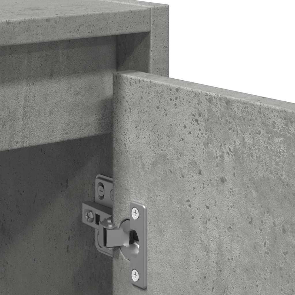 CLORIS 2-tlg. Badmöbel-Set Betongrau Holzwerkstoff 856066 Produktbild 8