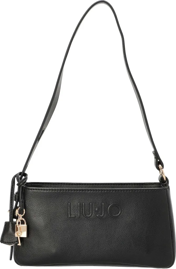 Sac bandoulière Mediana M noir 24 cm - Idéal pour le travail et sorties