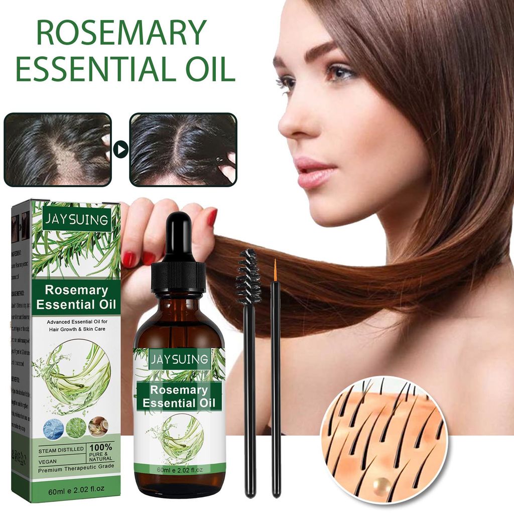 Okay Rosmarin-Öl Für Haar & Haut – 60 Ml, Ohne Parabene, Für Alle Haartypen & Hauttypen