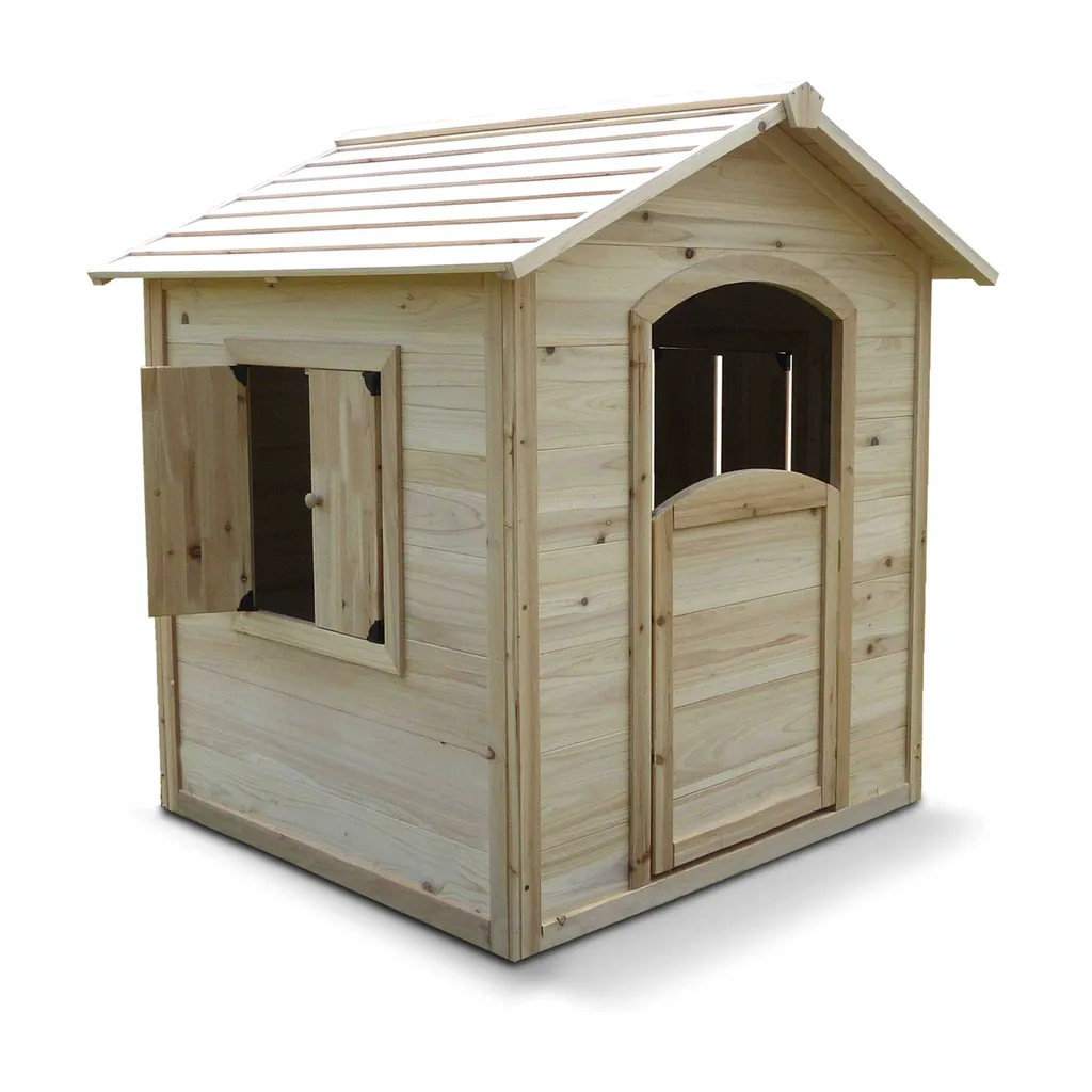 Cabane de jardin en bois pour enfant Gautier - Maisonnette Oviala 1m10