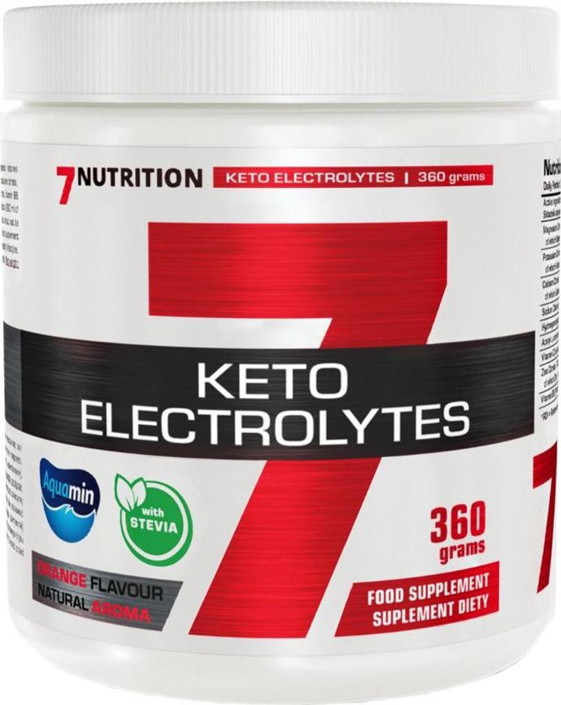 7NUTRITION Keto Electrolytes 360g Orange Image du produit 
