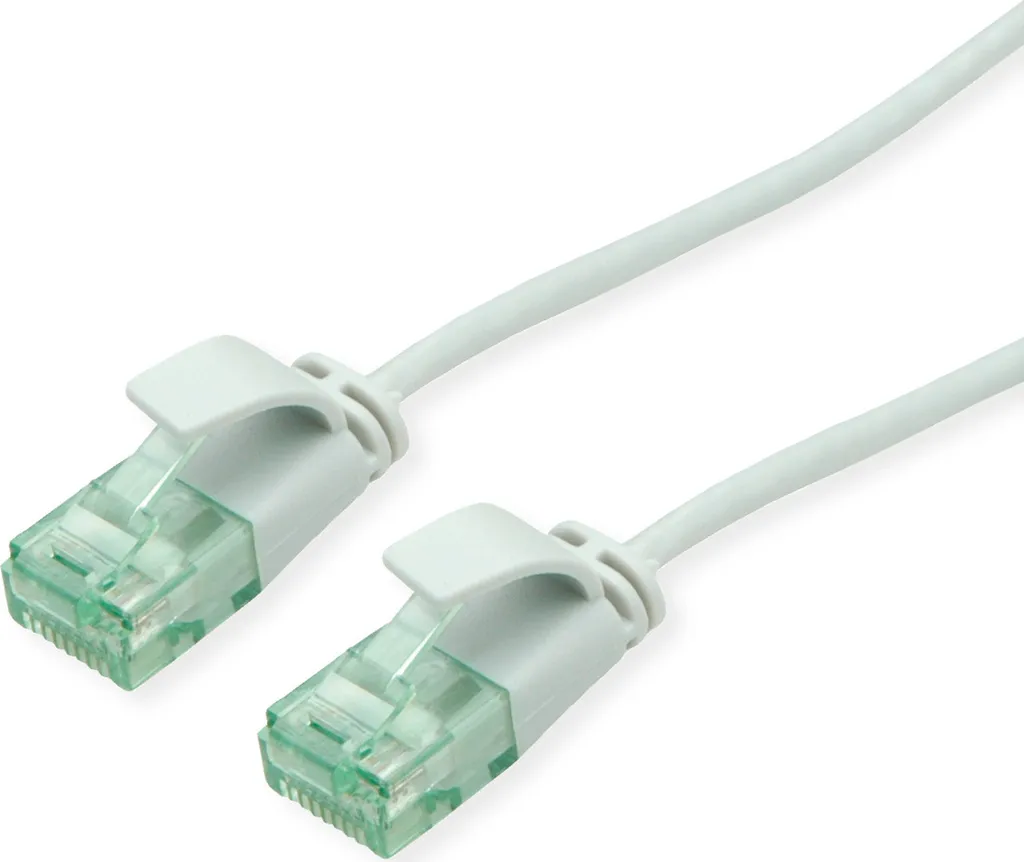 ROLINE RM UTP DataCenter Patchcable Cat.6A (Classe EA), sottile, grigio, 0,15 m