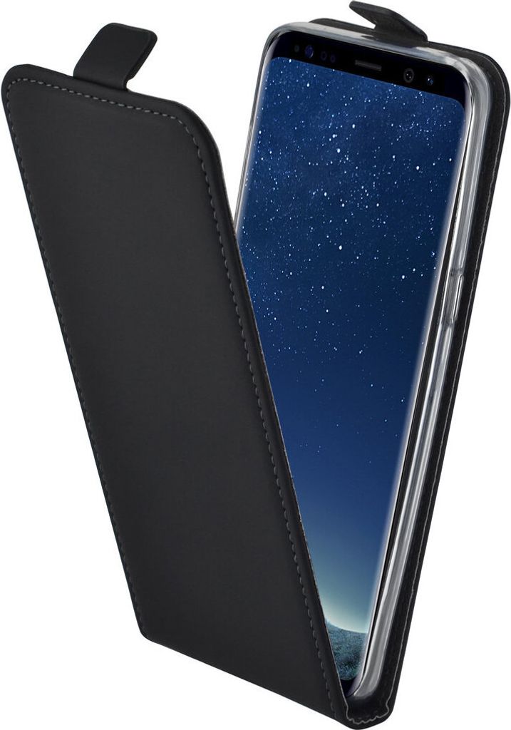 Mobiparts Premium Samsung Galaxy S8 Hülle Flipcase - Schwarz