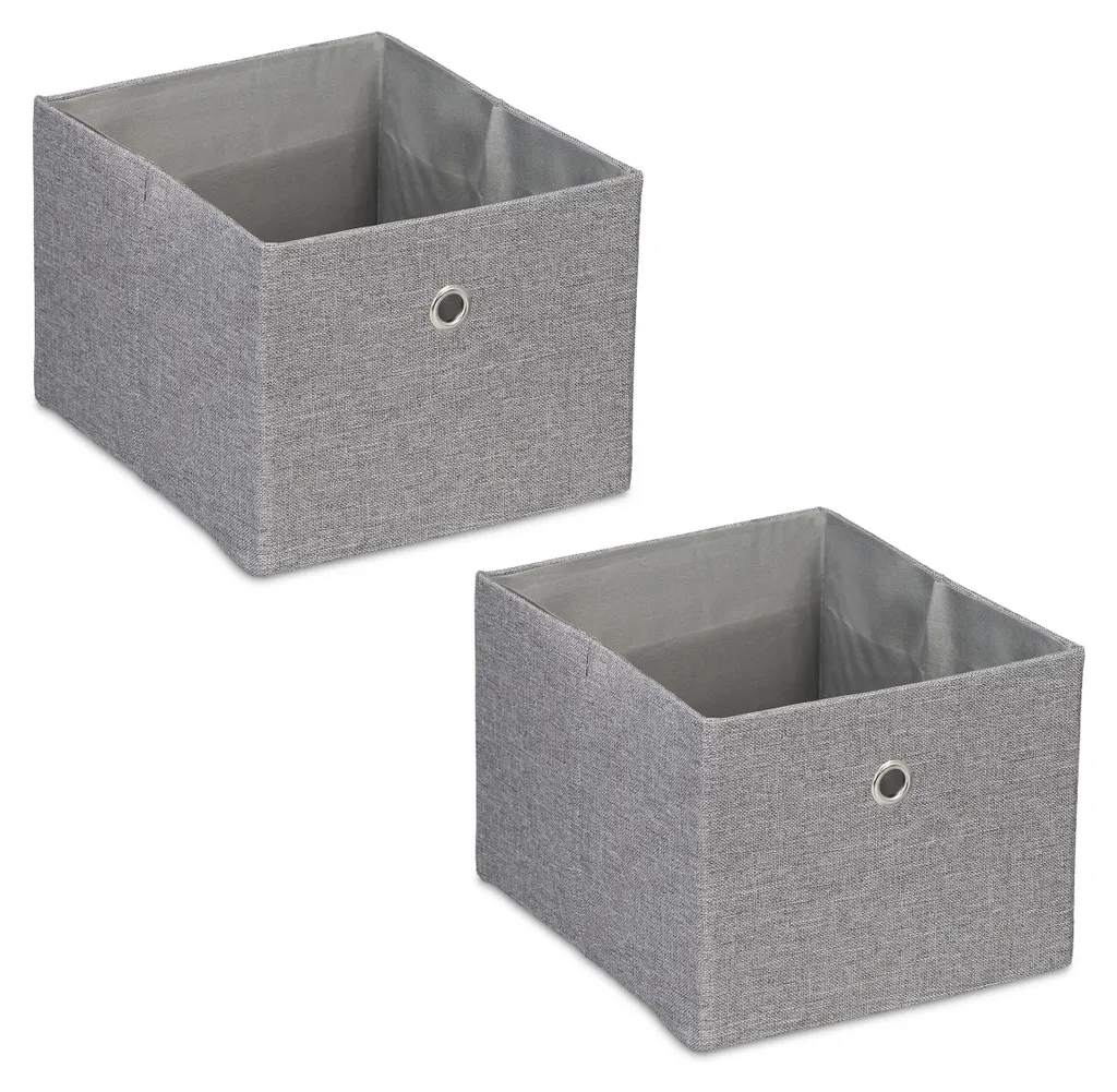Boîte de rangement pliable compacte et solide avec poignée renforcée