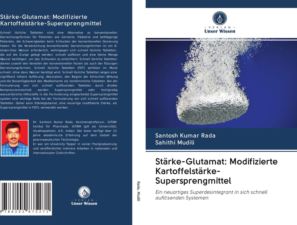 Stärke-Glutamat: Modifizierte Kartoffelstärke-Supersprengmittel