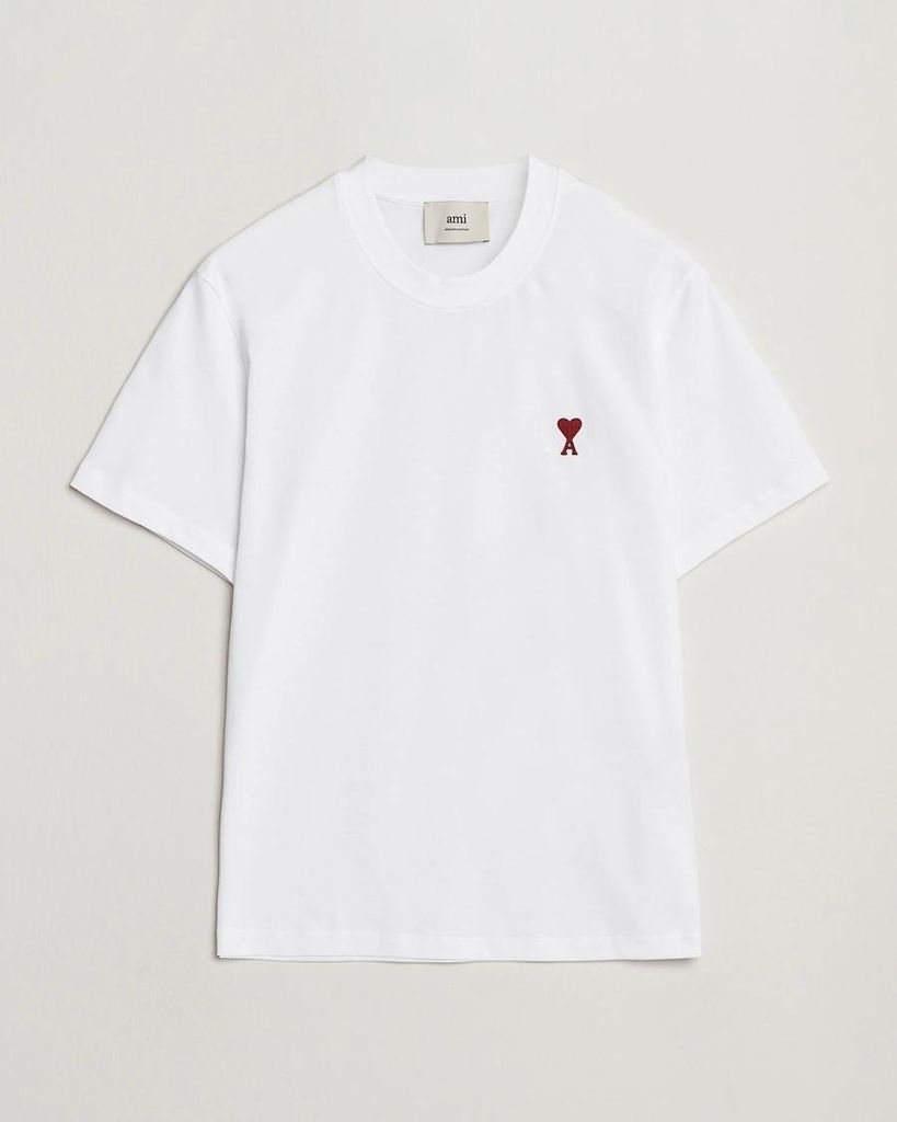 AMI Herz-Logo T-Shirt Weiß - Größe M Produktbild 